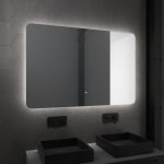 Miroir salle de bain LED auto-éclairant ATMOSPHERE 120x80cm