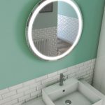 Miroir salle de bain LED auto-éclairant CIRCLE LIGHT diamètre 59cm