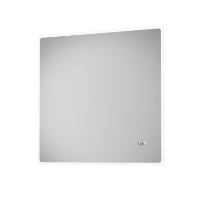 Miroir salle de bain LED rectangulaire auto-éclairant 80x70cm - Ulysse LED 80