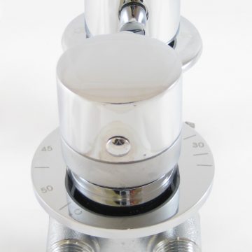 Robinet mitigeur douche thermostatique avec inverseur 3 positions