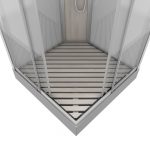 Cabine de douche SHACKY SQUARE 90 carrée 90x90x215cm
