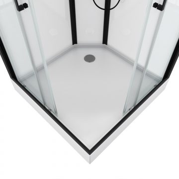 Cabine de douche carrée 90X90X215cm - FACTORY SQUARE 90