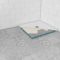 Bac receveur de douche à carreler 90x90cm recoupable sur mesure pour douche à l'italienne