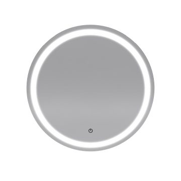Miroir salle de bain LED auto-éclairant CIRCLE LIGHT diamètre 59cm