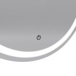 Miroir salle de bain LED auto-éclairant CIRCLE LIGHT diamètre 59cm