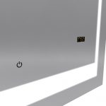 Miroir salle de bain LED auto-éclairant CHRONOS 100x70x4.5cm