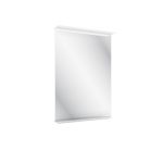 Miroir salle de bain 52x70x5cm avec éclairage LED et étagère