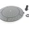 Douche de tête de diamètre 23,1 cm pour cabine de douche