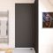 Panneau Mural Finition Aluminium Gris 90 x 210 cm - WALL'IT GRIS