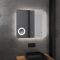 Miroir salle de bain rétroéclairé à LED 80x70x4.5 cm - ATMOSPHERE PLUS