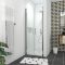 Pack Paroi de douche 90x200 cm + RECEVEUR DE DOUCHE A CARRELER 90x140 RECOUPABLE