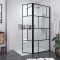 Pack Paroi de douche 90+40x195cm + Receveur a carreler 140x90cm + Bonde verticale - BLOCKS 90