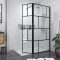 Pack Paroi de douche 90+40x195cm + Receveur a carreler 140x90cm + Bonde horizontale - BLOCKS 90