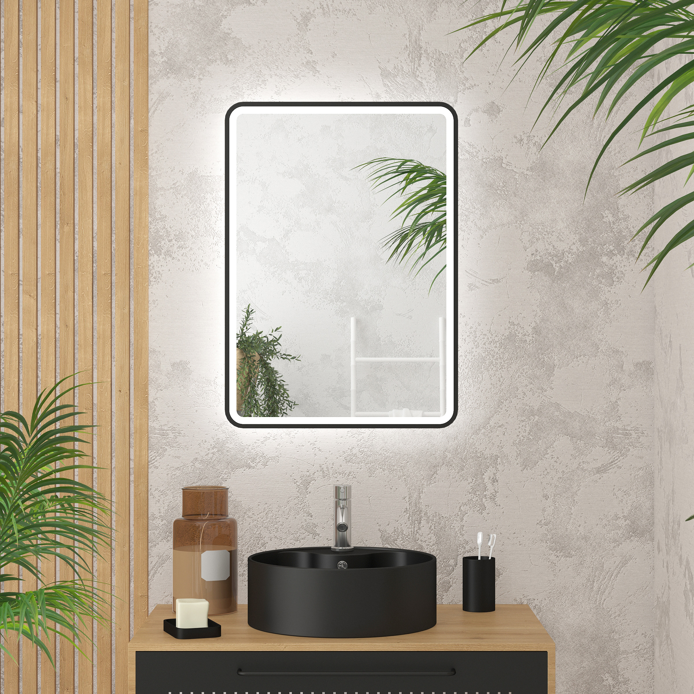 Miroir LED salle de bain - toutes les dimensions