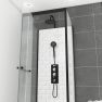 Cabine de douche carrée 70x70x230 - Motifs carreaux de métro - UNDERGROUND 70