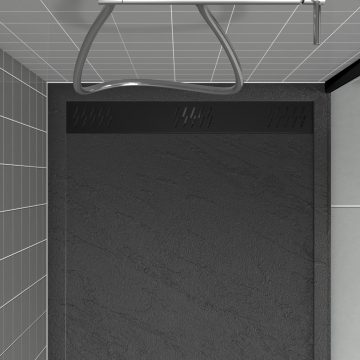 Receveur De Douche AURLANE Pure - 1/4 De Cercle 90x90 Cm - Acrylique - Neuf