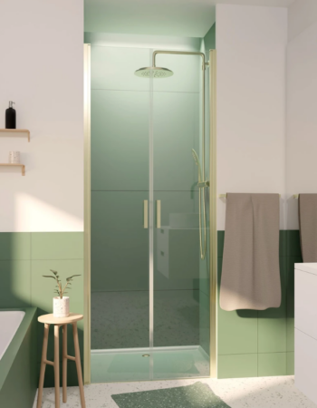 Porte de douche pivotante 80 cm