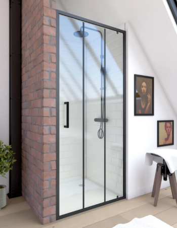 Porte de douche pivotante 80 cm
