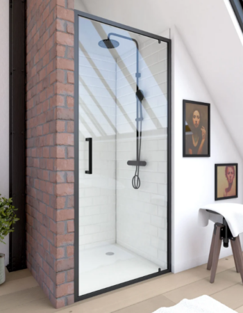 Porte de douche pivotante 90 cm