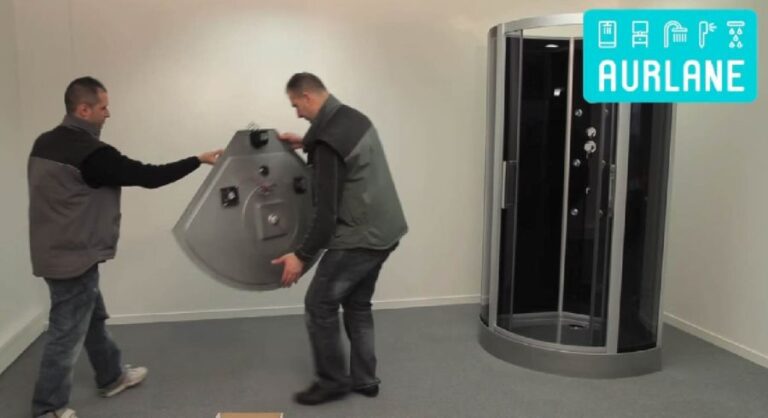 Montage cabine de douche