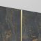Profilé de jonction en Aluminium Finition Or Brossé pour Panneaux Muraux - 20x5x2100 mm