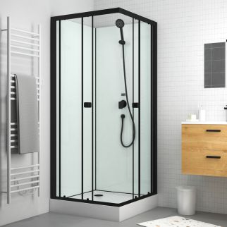 Cabine de douche carrée