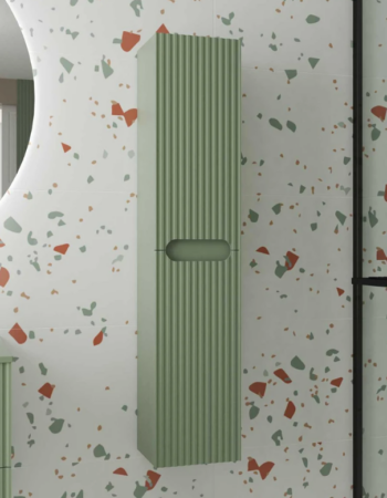 Colonne de salle de bain Vert Olive Suspendu