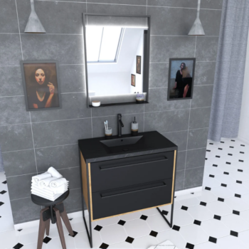 meuble salle de bain 80 cm