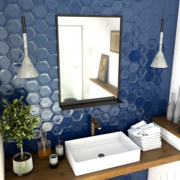 Miroir rectangulaire salle de bain