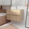Pack Meuble Salle de Bains 80 cm Chêne Clair, 2 tiroirs avec Vasque Céramique - XENOS