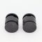 ROULETTE (GALET) Ø 45 MM CORPS METAL NOIR (LOT DE 2 ROULETTES)