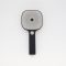 POMMEAU DE DOUCHE CARRE ANTICALCAIRE - NOIR - 4 JETS PUSH BUTTON - 120 x 265 x 27 mm