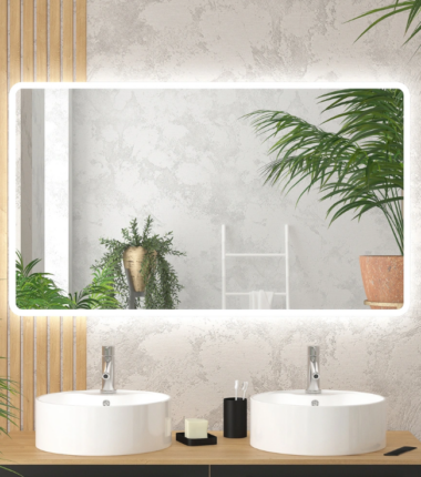 Miroir salle de bain avec eclairage LED Miroir salle de bain avec eclairage LED