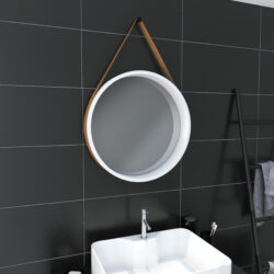 Miroir salle de bain rond