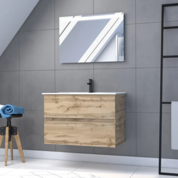 meuble salle de bain suspendu