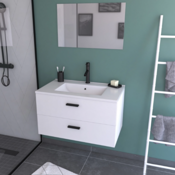 meuble salle de bain suspendu