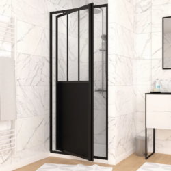 Porte de douche pivotante