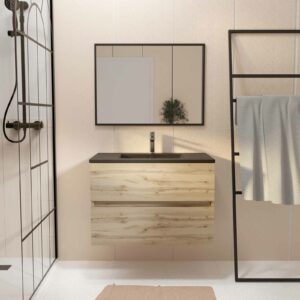 meuble salle de bain suspendu