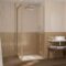 Paroi de retour 90x200cm - Profilés Aluminium effet Bois - Verre Trempé 6mm - WOOD CRUSH