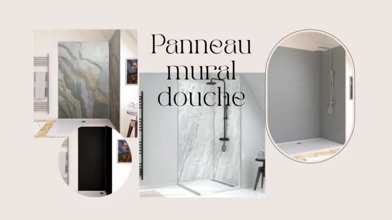 Panneau mural douche