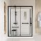 Cabine de douche Sécurisée et Accessible à Tous 160x85x220cm - Mitigeur Thermostatique