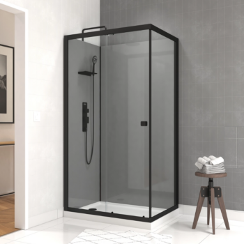 Cabine de douche grise