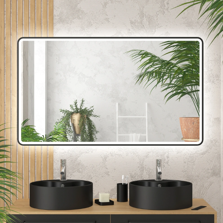 miroir led soldes salle de bain