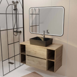 Meuble salle de bain 100 cm