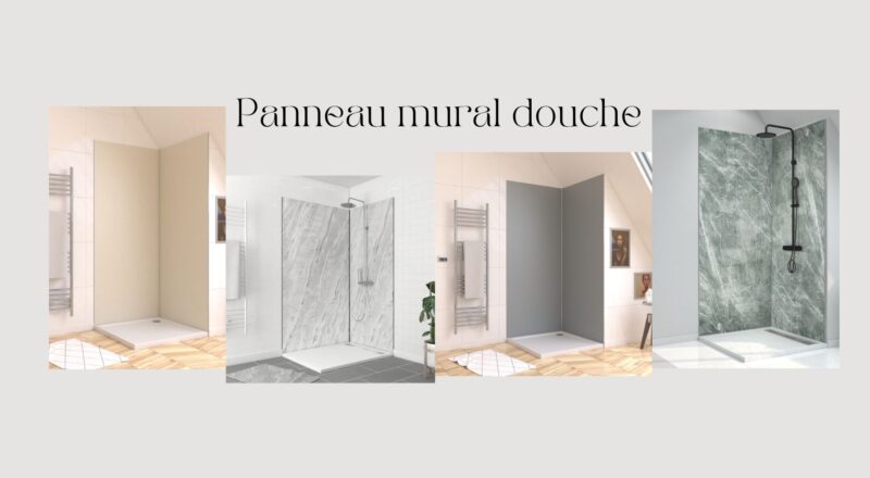 Panneau mural douche