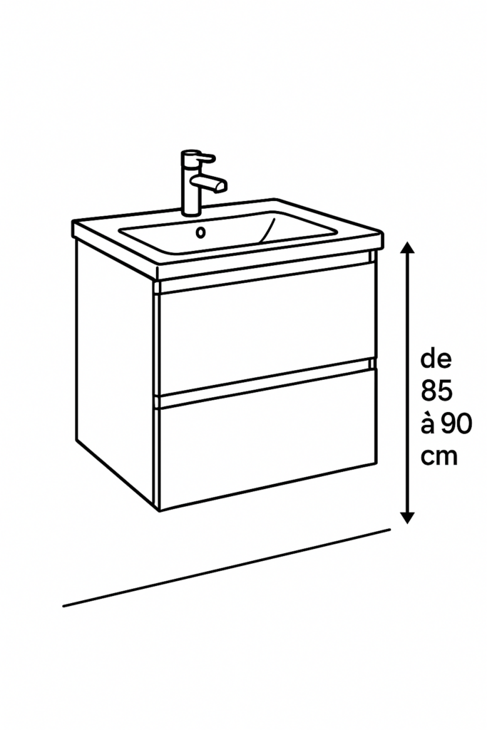 meuble colonne salle de bain meuble vasque