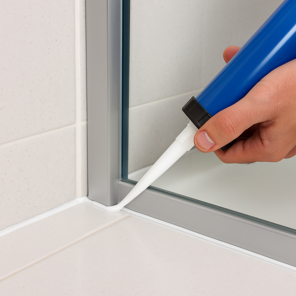 Appliquez le joint de silicone