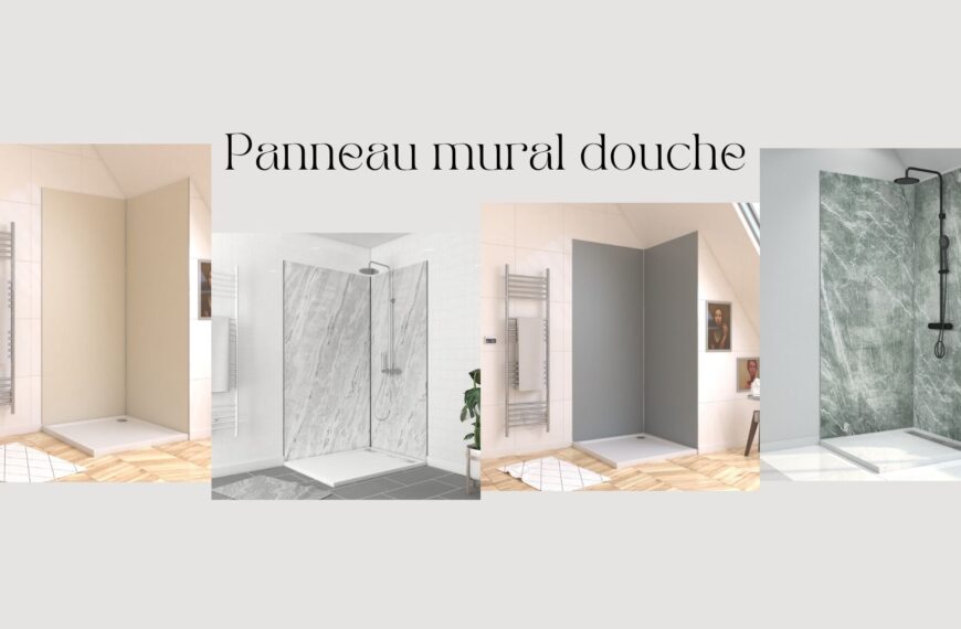 Panneau mural douche