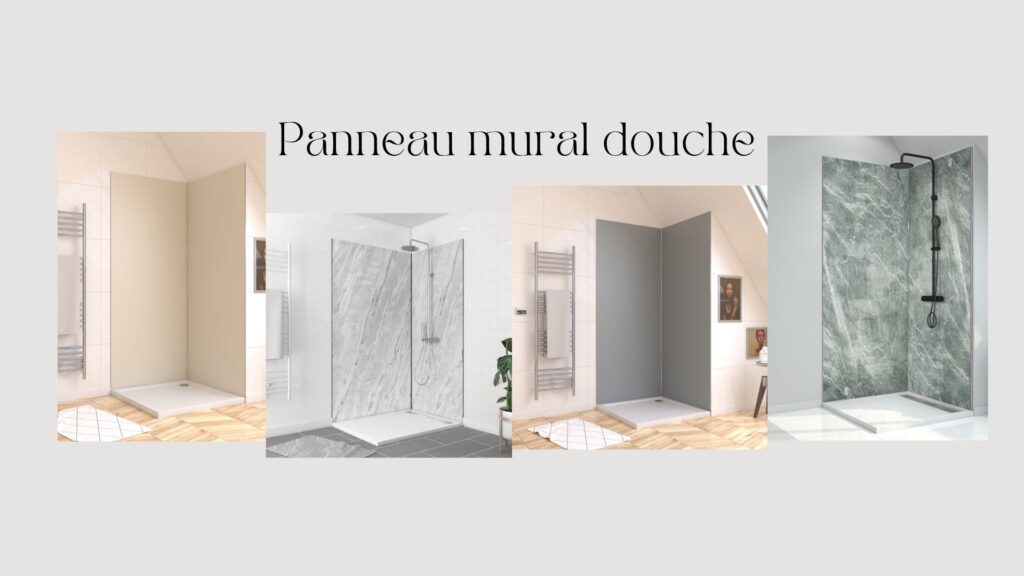 Panneau mural douche