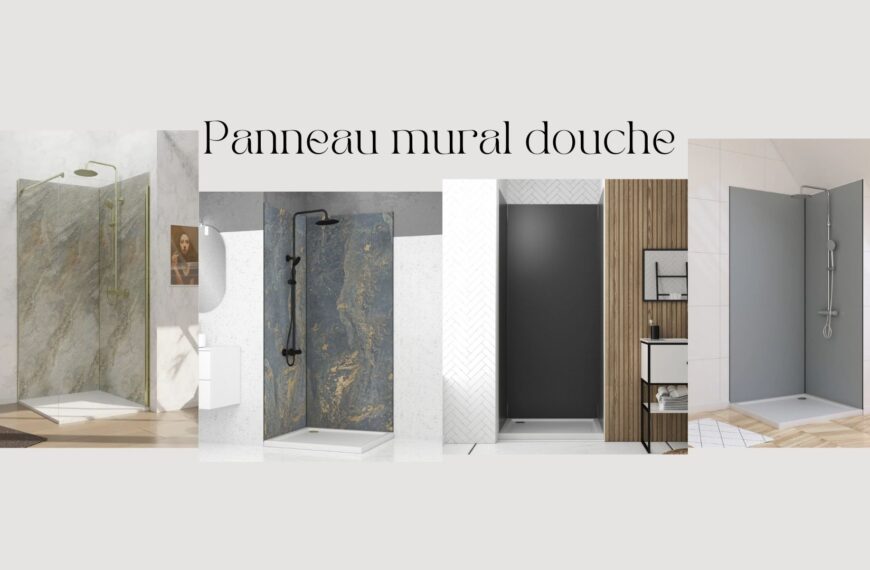 Panneau mural douche